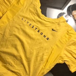 Live strong bike shirt